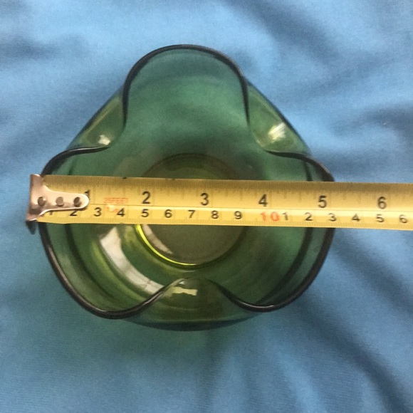 Vintage anchor hocking avocado green dip bowl - Picture 4 of 4